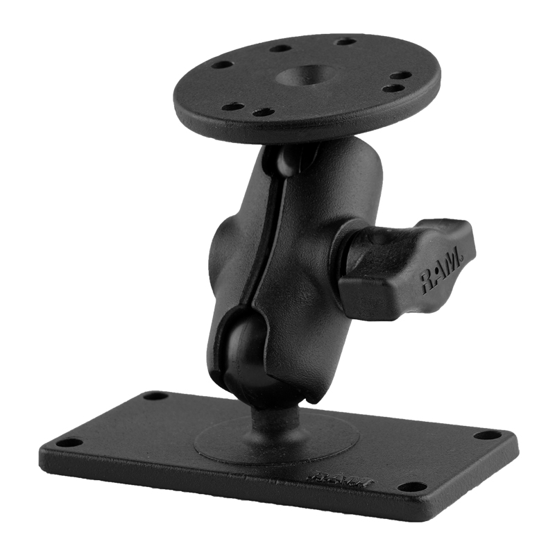 RAM Mount Doppelsaugnapf-Halterung Mit Arm Und X-Grip Halter – Fürs Auto, Motorrad Oder Boot