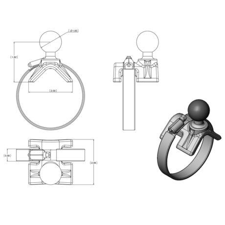 RAM-B-108-C-STRAP40-238IU1